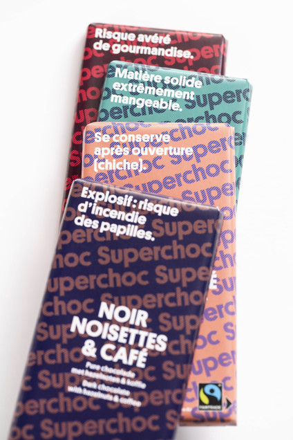 Superchoc, du chocolat bio, belge et équitable